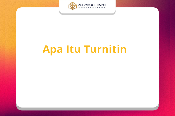 apa itu turnitin