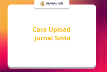 Cara Upload Jurnal Sinta