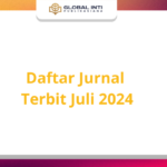 Daftar Jurnal Terbit Juli Tahun Ini