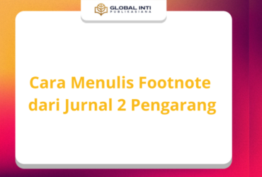 Cara Menulis Footnote dari Jurnal 2 Pengarang