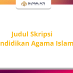 Judul Skripsi Pendidikan Agama Islam