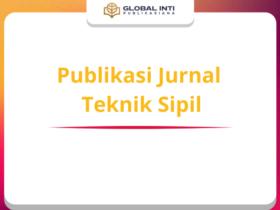 Publikasi Jurnal Teknik Sipil