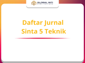 Daftar Jurnal Sinta 5 Teknik