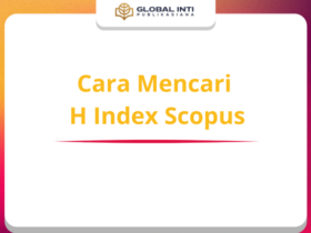 Cara Mencari H Index Scopus