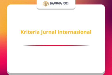 Kriteria Jurnal Internasional