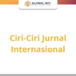 Ciri-Ciri Jurnal Internasional