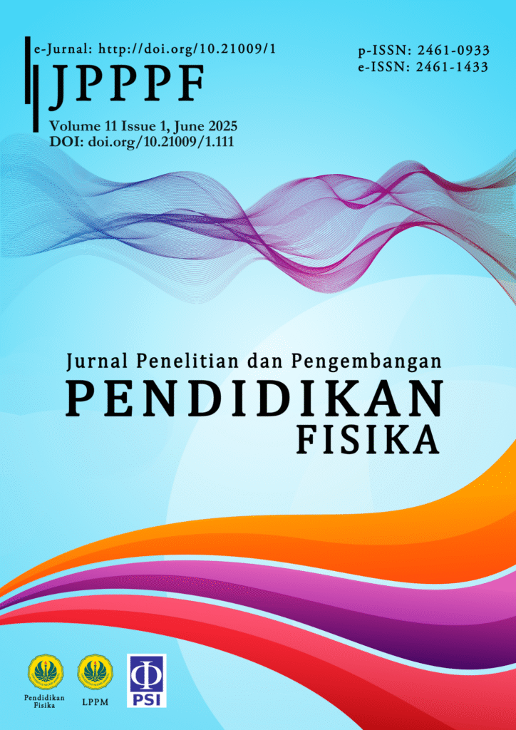 JPPPF (Jurnal Penelitian dan Pengembangan Pendidikan Fisika)