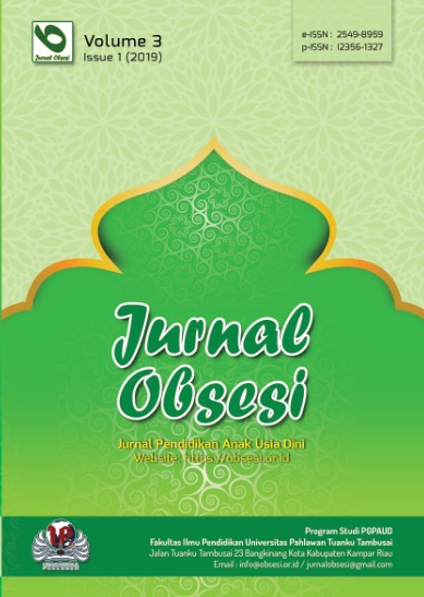 Jurnal Obsesi: Jurnal Pendidikan Anak Usia Dini
