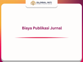 Biaya Publikasi Jurnal