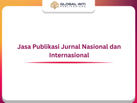 Jasa Publikasi Jurnal Nasional dan Internasional